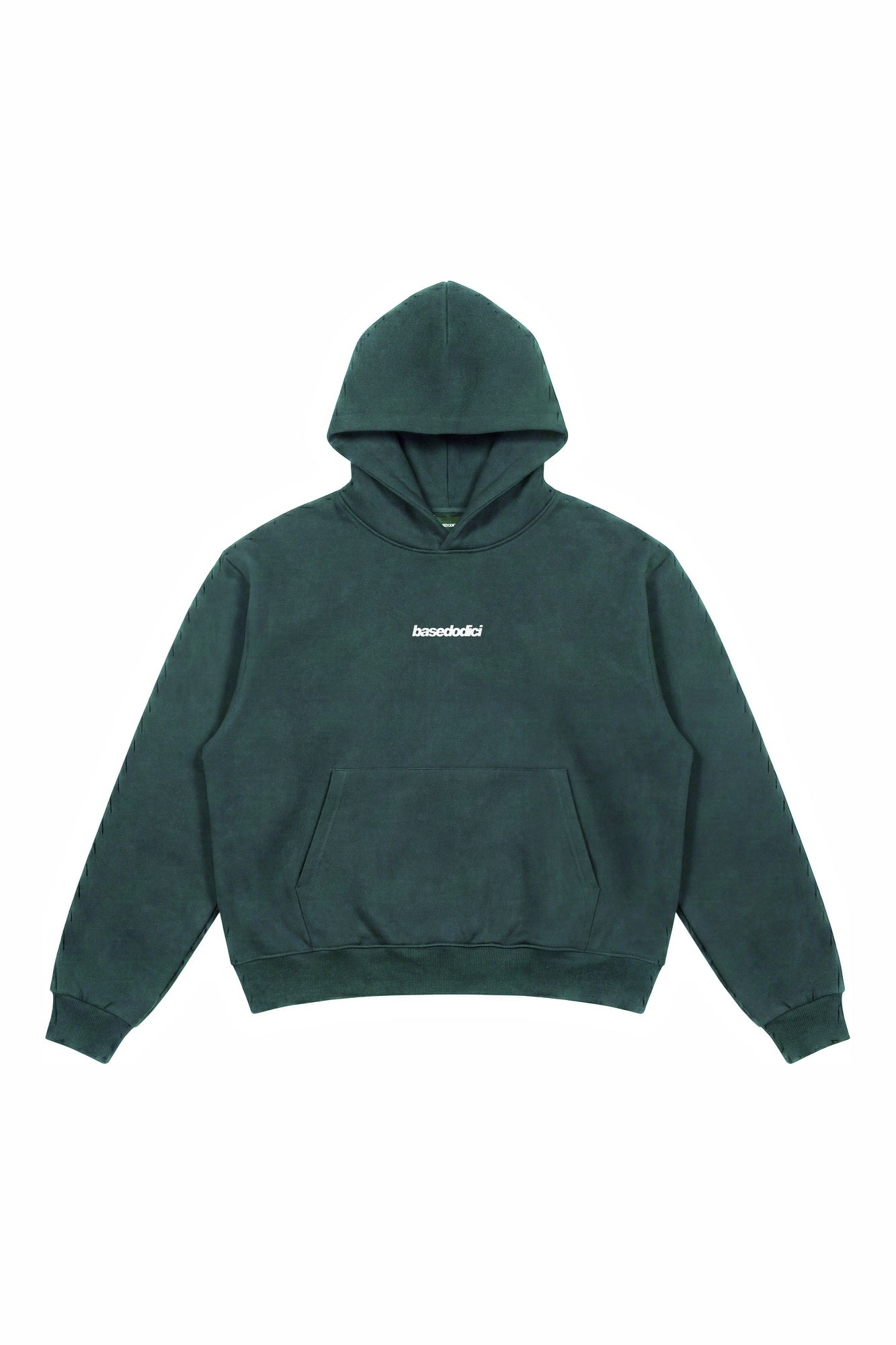 Hoodie "B12LAB" FOMO Green/White