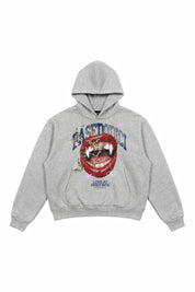 Hoodie "B12LAB" LoveBite AshGrey