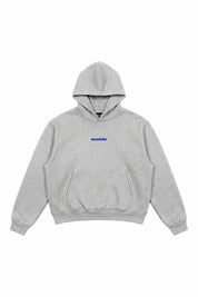 Hoodie "B12LAB" MyExes AshGrey/Blue