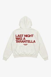 Hoodie "B12LAB" Tarantella White/Red