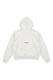 Hoodie "B12LAB" TuttoèPossibile White/RedGlitter
