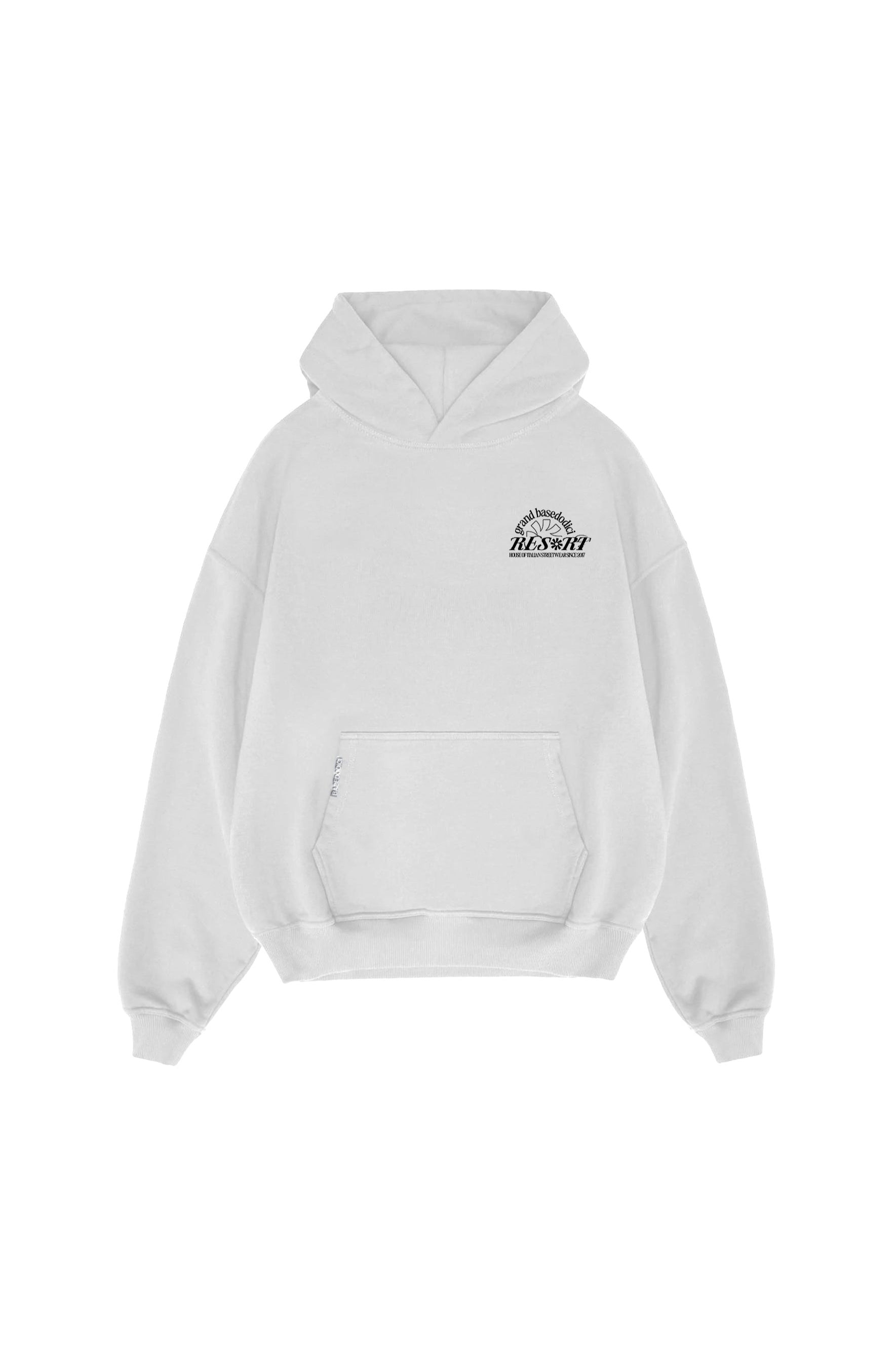 Hoodie “RESORT” Grand Resort White