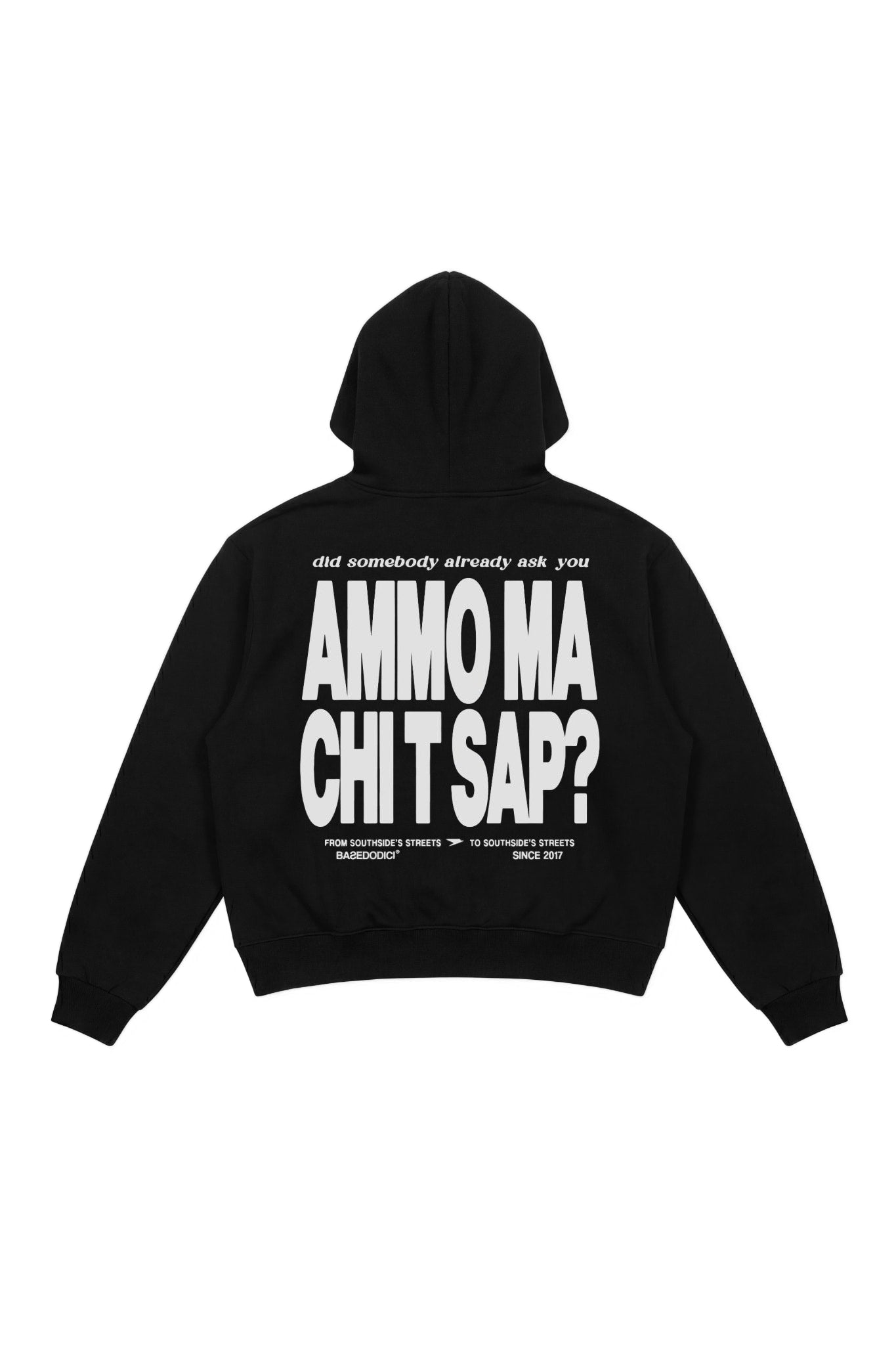 Hoodie "AMMO" CHI'T'SAP Black