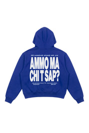 Hoodie "AMMO" CHI'T'SAP Blue Royal