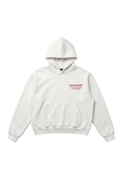Hoodie "AMMO" CHI'T'SAP White/Glitter Bubble Pink