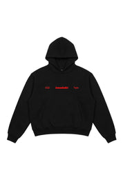 Hoodie “BASEDODICIxHYPE” Nightlife Black
