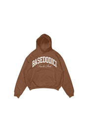 Hoodie “COMFY” ArcLogo Brown