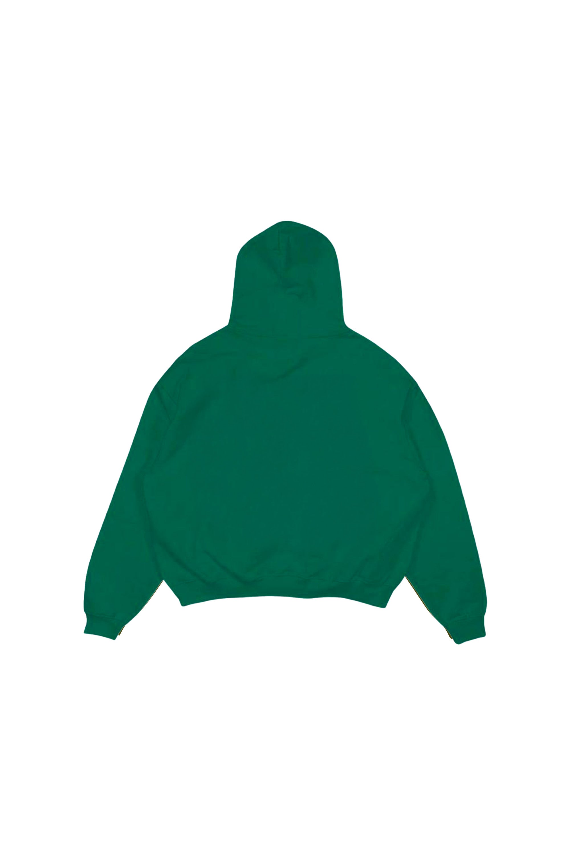 Hoodie “COMFY” ArcLogo Green