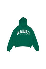 Hoodie “COMFY” ArcLogo Green