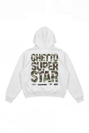 Hoodie "CRUEL SEASON" Ghetto White
