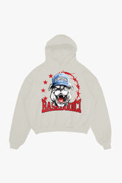 "RUDEBOY LDN" Hoodie Bull White