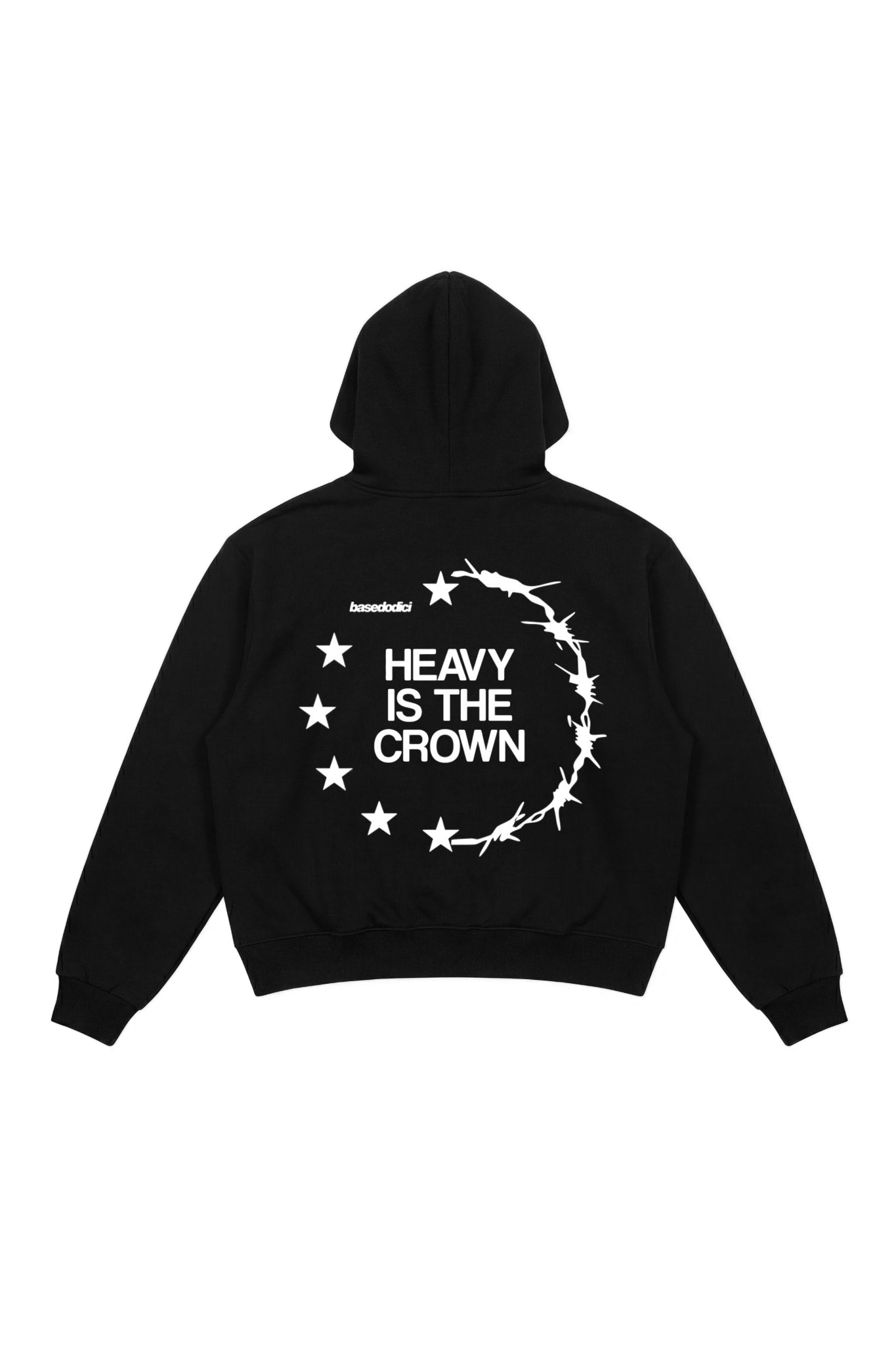 Hoodie "RUDEBOY LDN" Crown Black