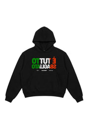 Hoodie "SAMURAIJAYxBASEDODICI" TuttoSbagliato Black/ITA