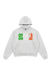 Hoodie "SAMURAIJAYxBASEDODICI" TuttoSbagliato Grey/ITA