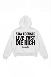Hoodie “THECRUISE” StayFocused White 