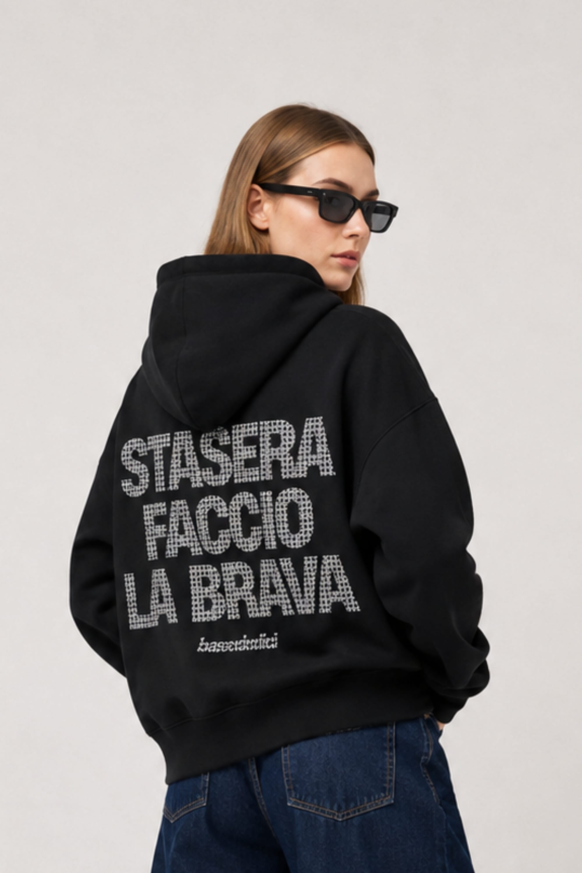 Hoodie "VIRAL EDIT" FaccioLaBrava Black/Grillz
