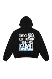 Hoodie “WISHYOUR” Boyfriend Black