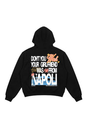 Hoodie “WISHYOUR” Girlfriend Black/Multi