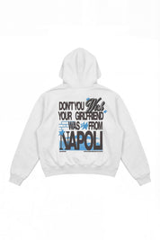 Hoodie “WISHYOUR” Girlfriend White