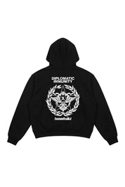 Hoodie "WORLD TOUR" Diplomatic Immunity Black