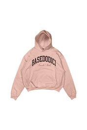 Hoodie “COMFY” ArcLogo Pink