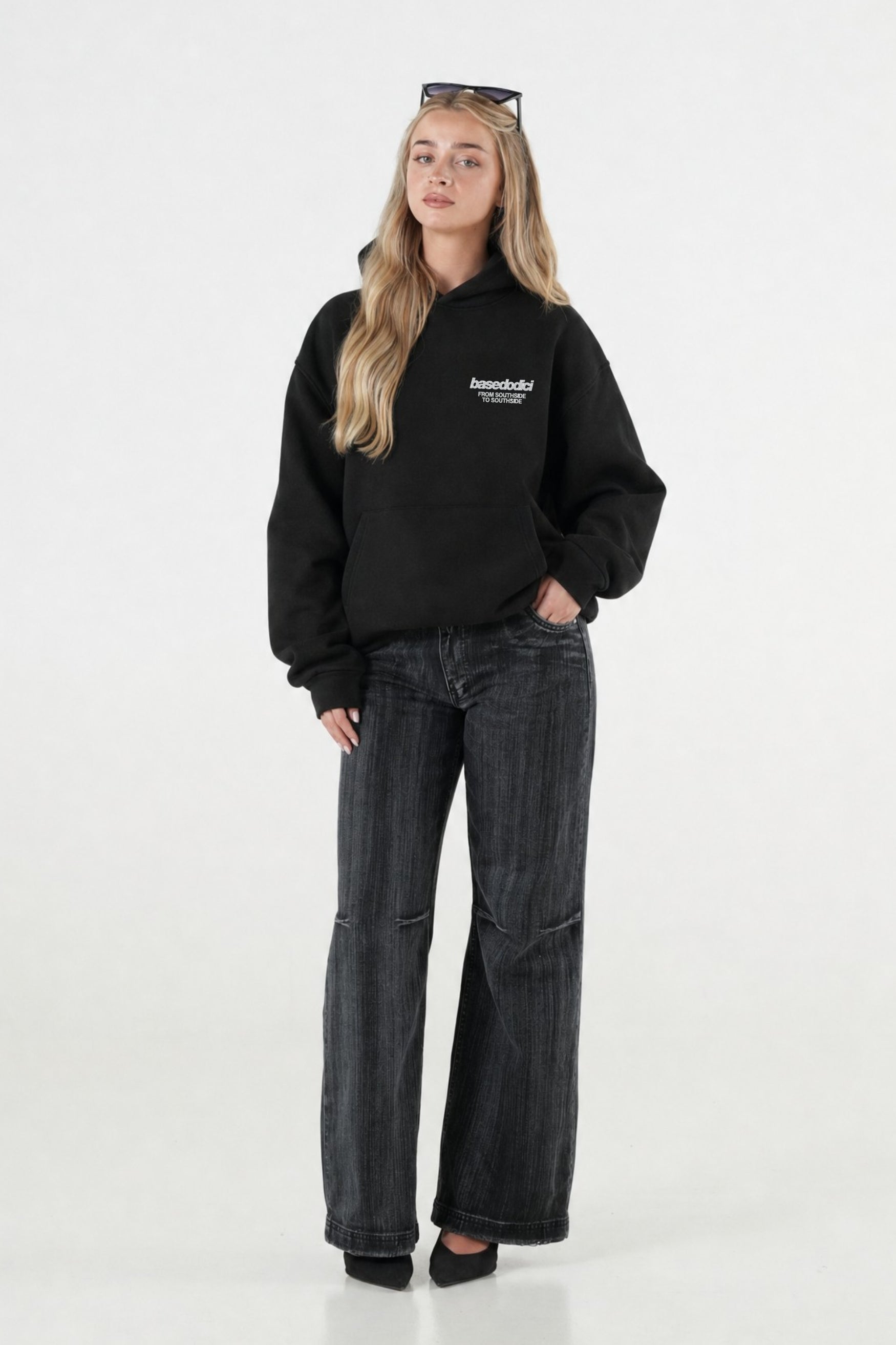 Hoodie "AMMO" MiStaiSoffrendo Black/Glitter