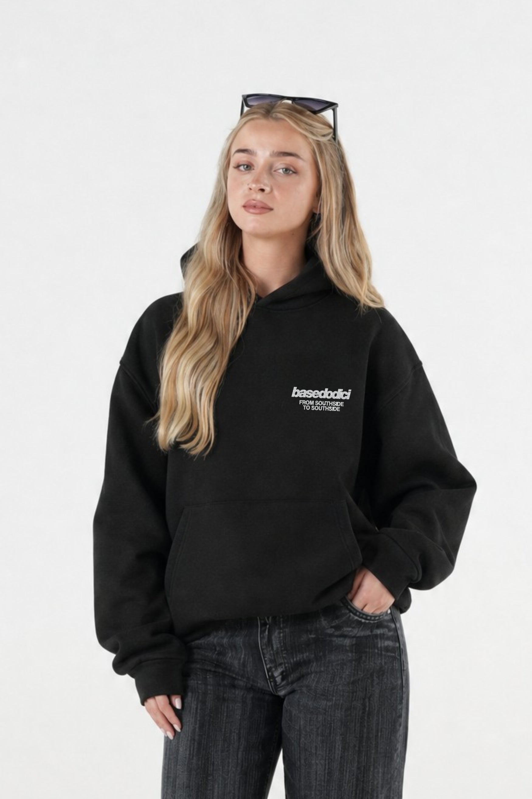 Hoodie "AMMO" MiStaiSoffrendo Black/Glitter