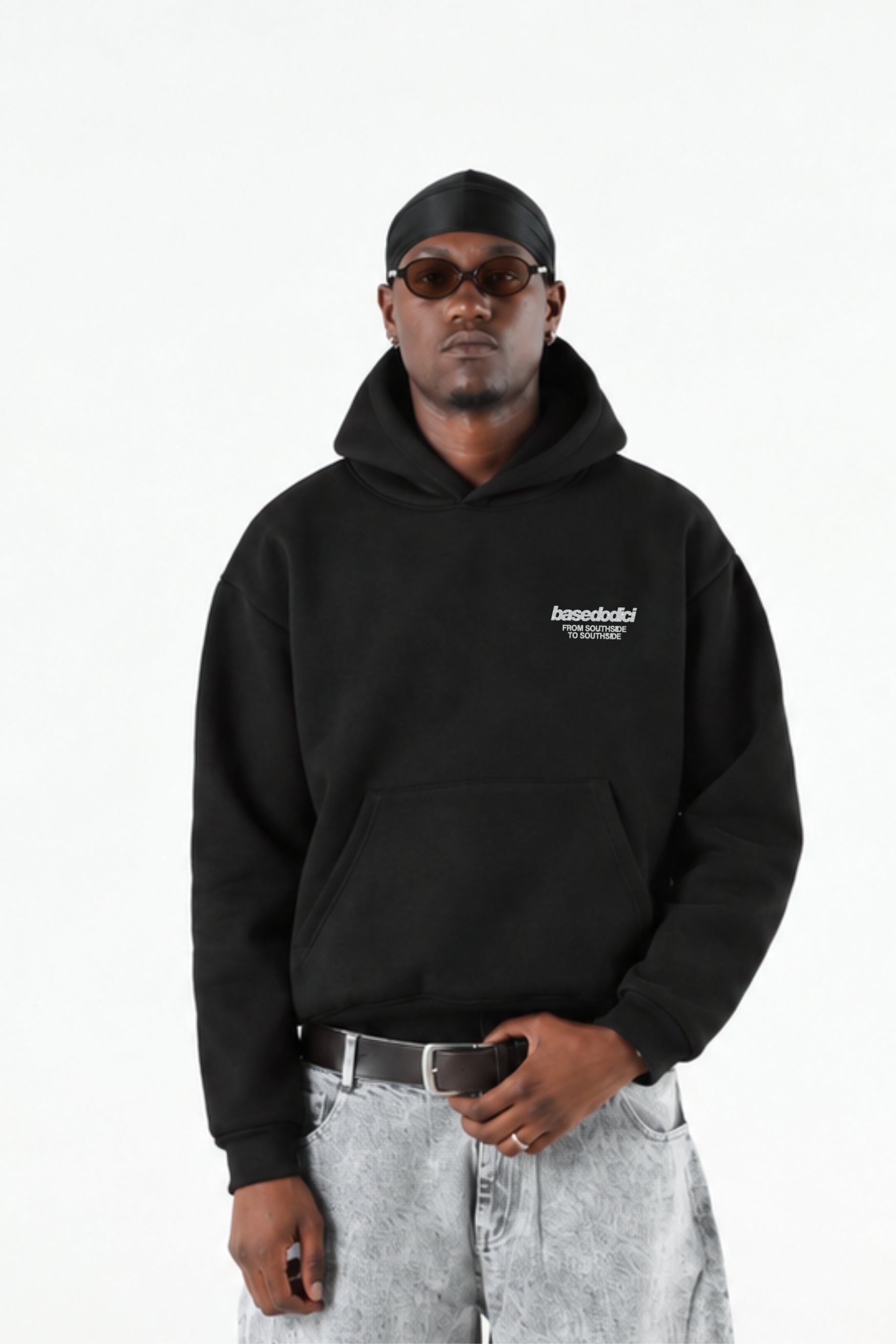 Hoodie "AMMO" MiStaiSoffrendo Black/Glitter