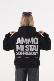Hoodie "AMMO" MiStaiSoffrendo Black/Glitter