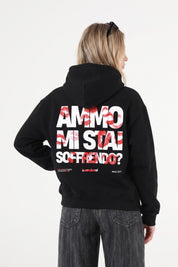 Hoodie "AMMO" MiStaiSoffrendo Black/Kiss