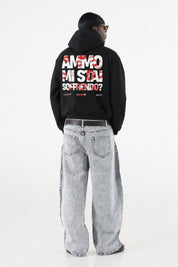 Hoodie "AMMO" MiStaiSoffrendo Black/Kiss