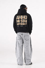 Hoodie "AMMO" MiStaiSoffrendo Black/Burby