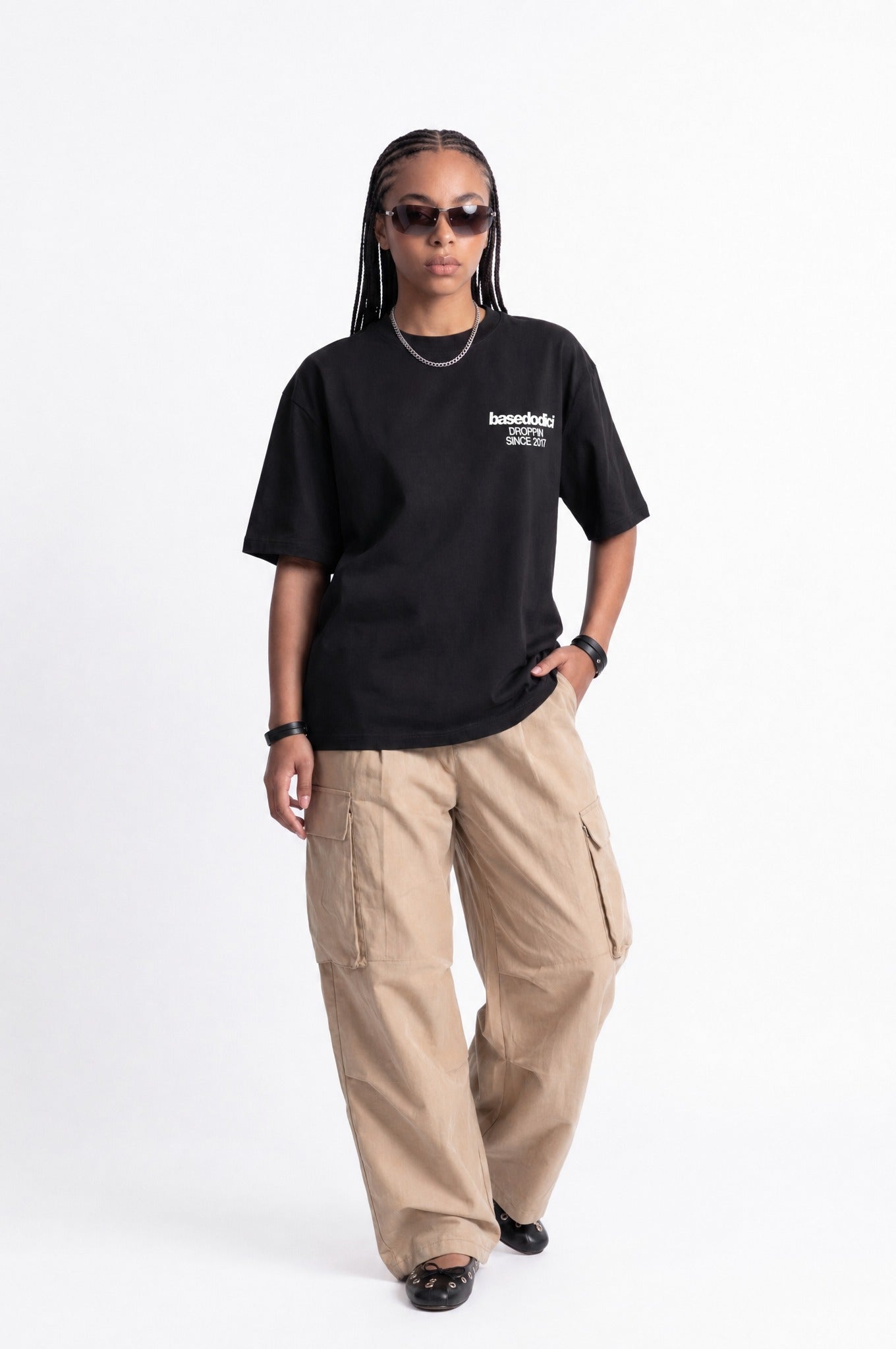 T-Shirt "COPY&PASTE" SexIsCool Black/White