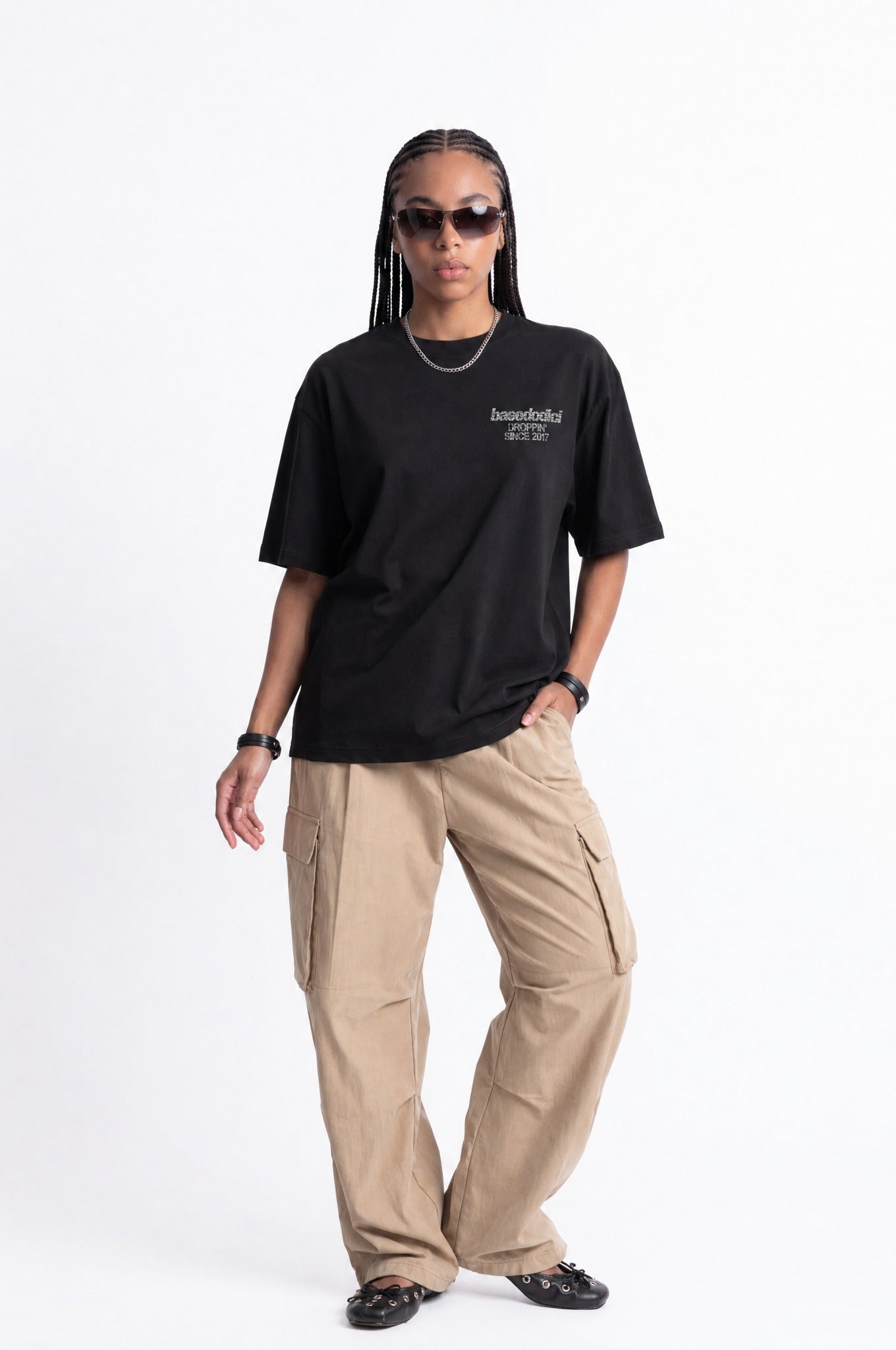 T-Shirt "COPY&PASTE" TiAmoVenerdì Black/Glitter