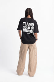 T-Shirt "COPY&PASTE" TiAmoVenerdì Black/White