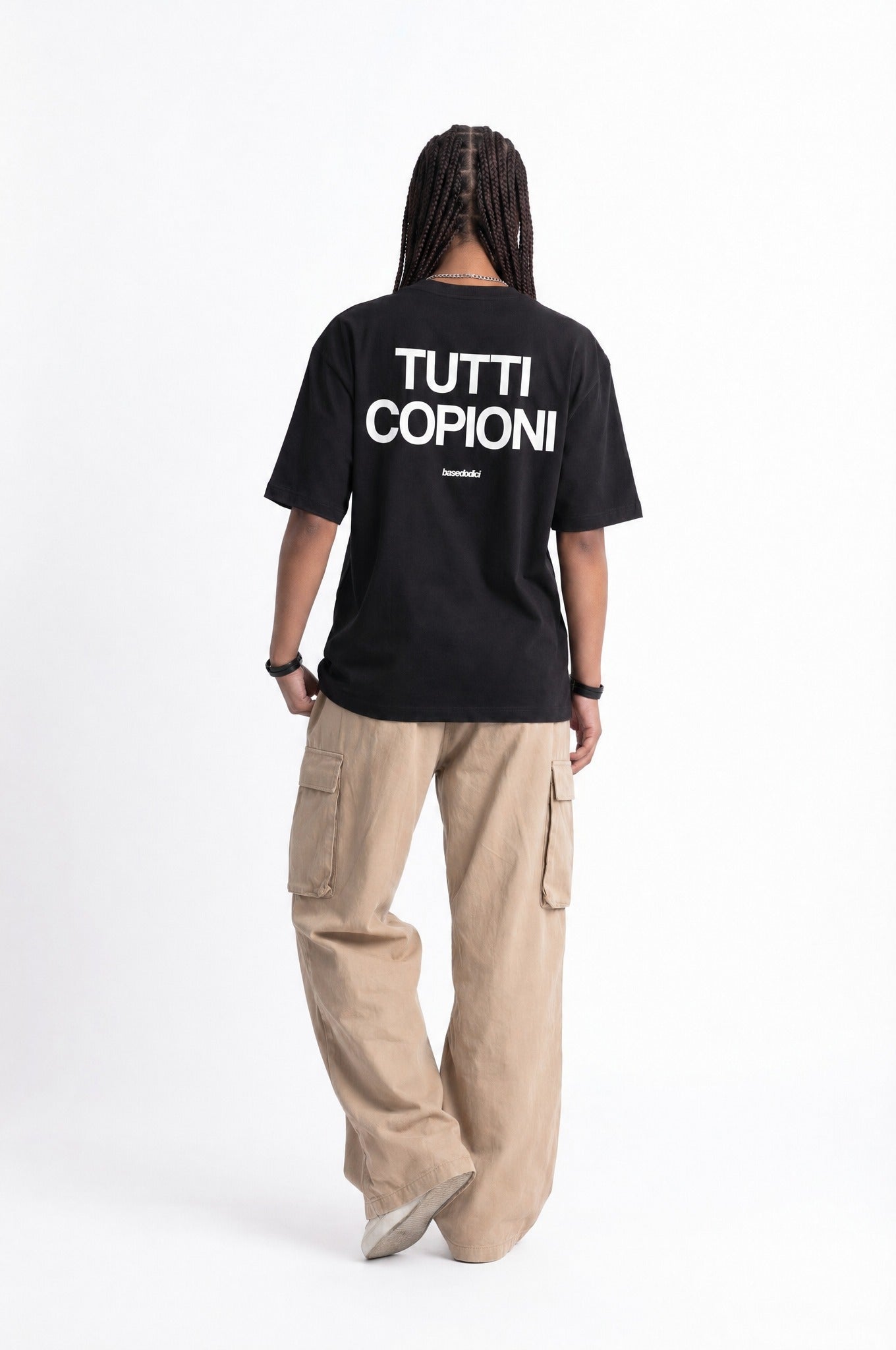 T-Shirt "COPY&PASTE" TuttiCopioni Black/White