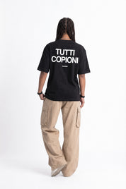 T-Shirt "COPY&PASTE" TuttiCopioni Black/White