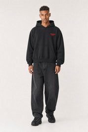 Hoodie "VIRAL EDIT" TiAmoVenerdì Black/Red