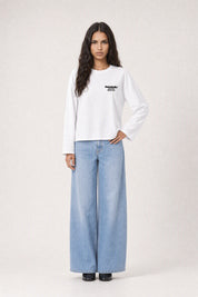 Longsleeve "VIRAL EDIT" TiAmoVenerdì White/Animalier