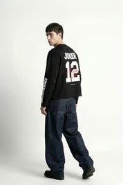 Longsleeve "VALENTINE" Joker Black