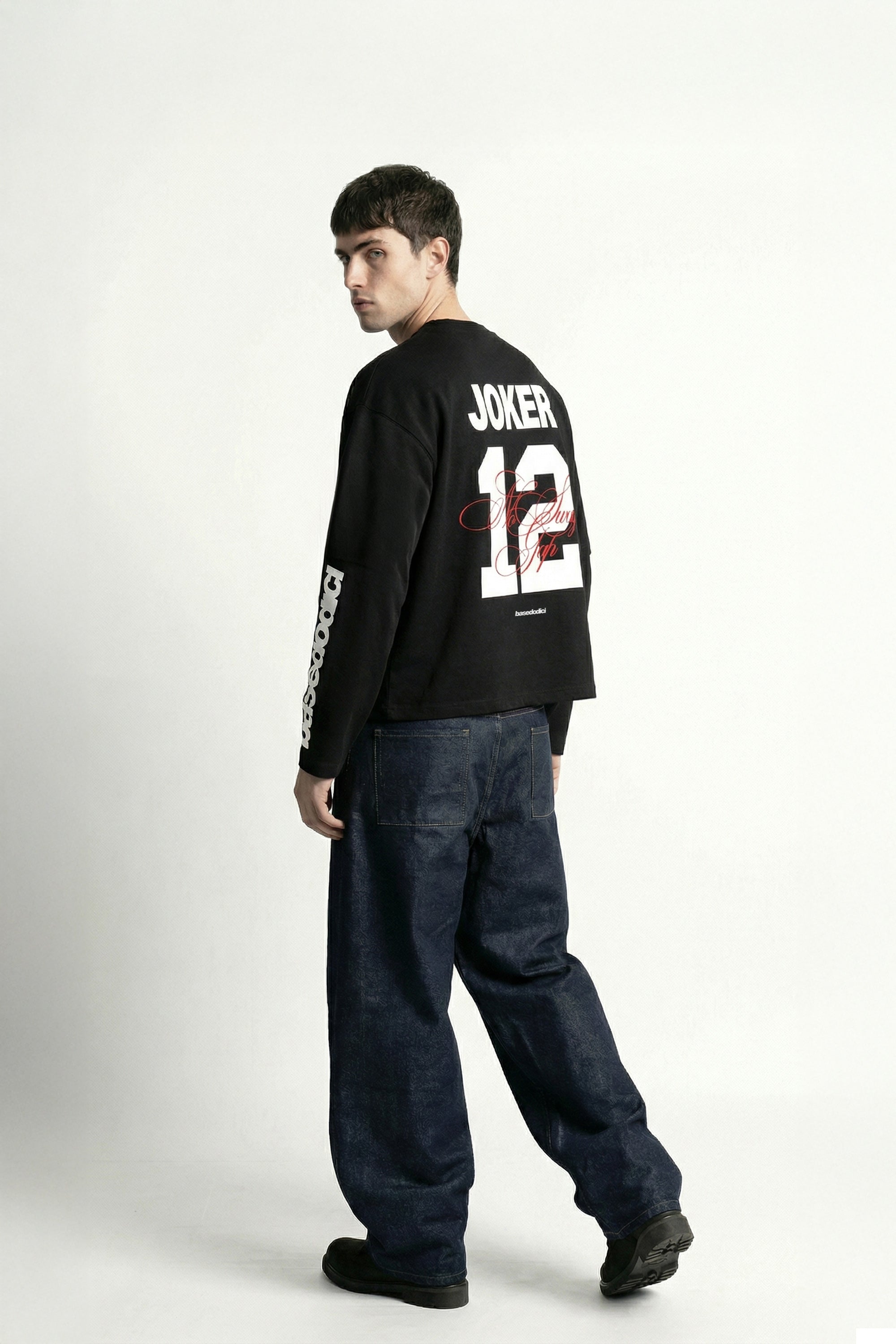 Longsleeve "VALENTINE" Joker Black