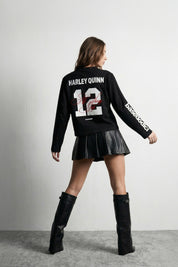 Longsleeve "VALENTINE" HarleyQuinn Black