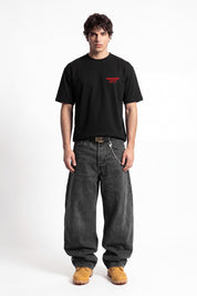 T-Shirt "COPY&PASTE" MiStaiSoffrendo Black/Red