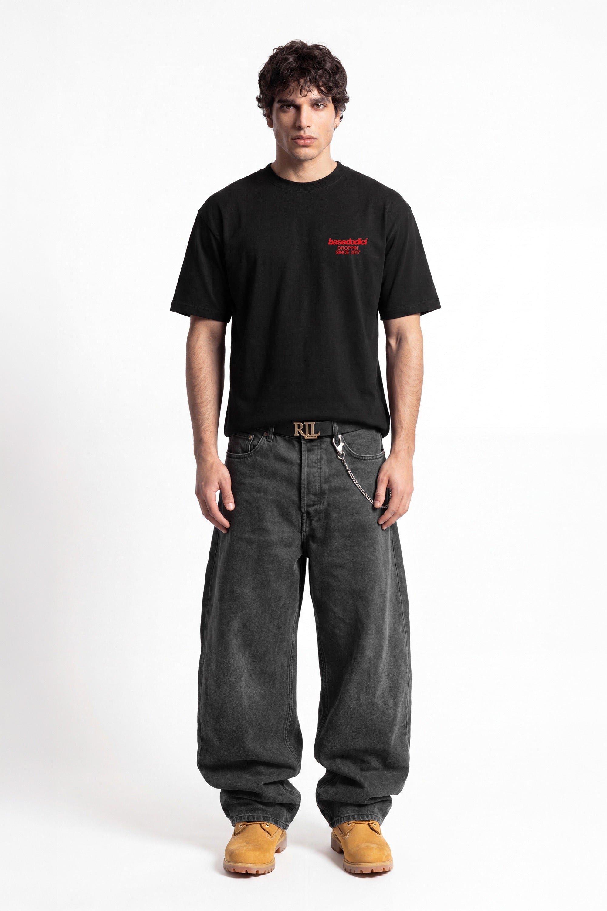 T-Shirt "COPY&PASTE" MiStaiSoffrendo Black/Red