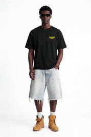 T-Shirt "COPY&PASTE" SexIsCool Black/Yellow