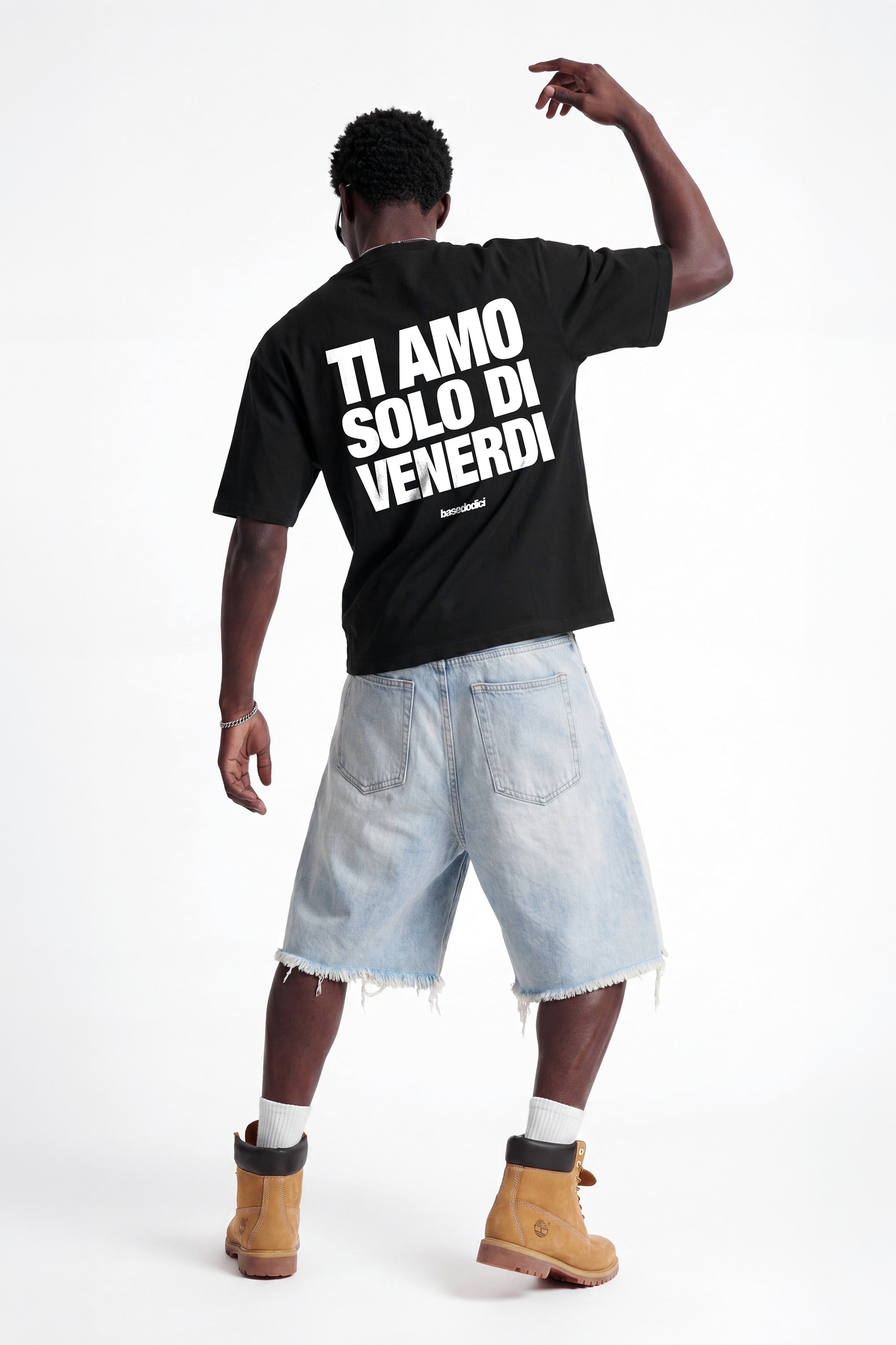 T-Shirt "COPY&PASTE" TiAmoVenerdì Black/White