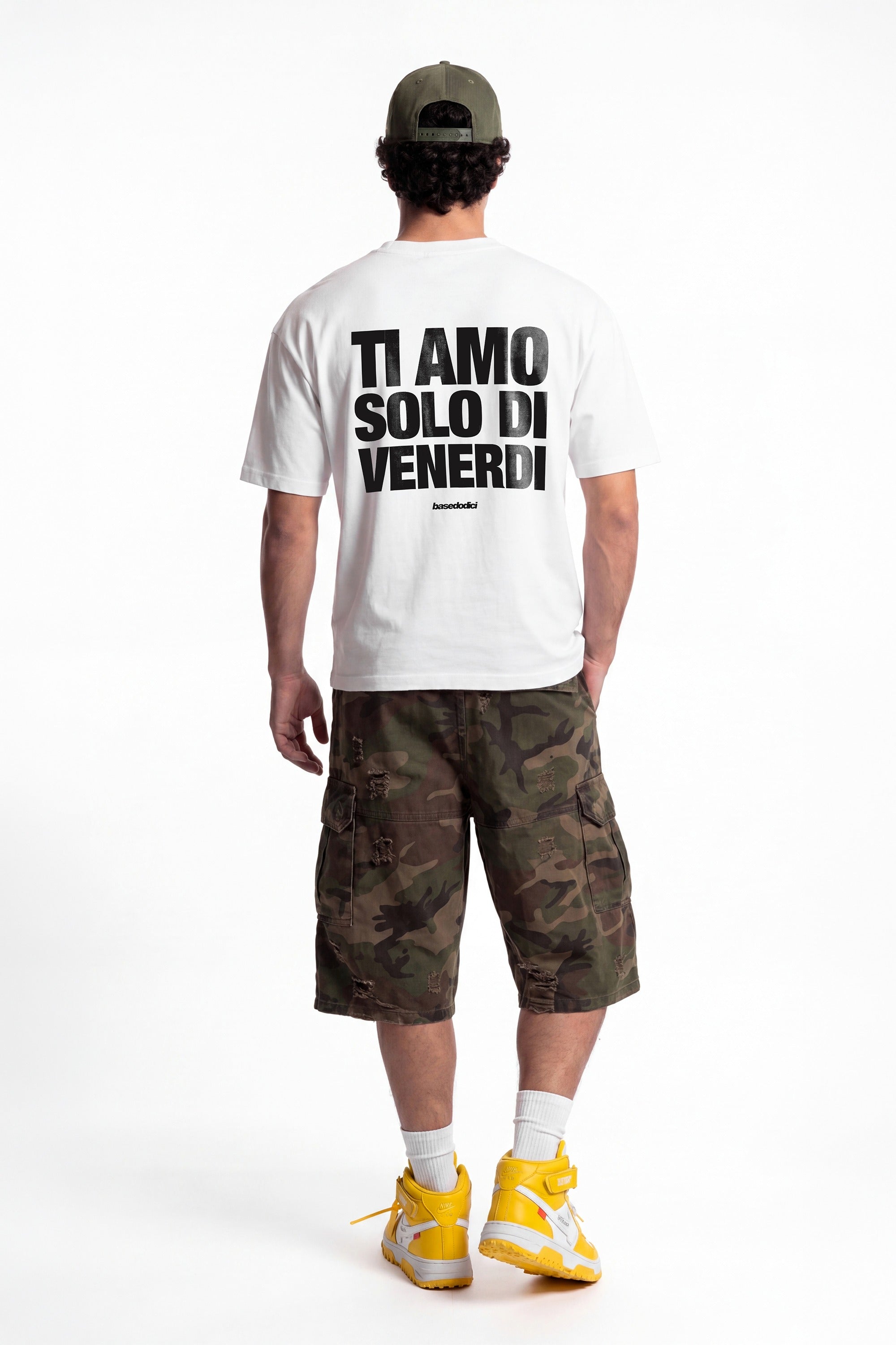 T-Shirt "COPY&PASTE" TiAmoVenerdì White/Black