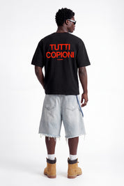 T-Shirt "COPY&PASTE" TuttiCopioni Black/Red