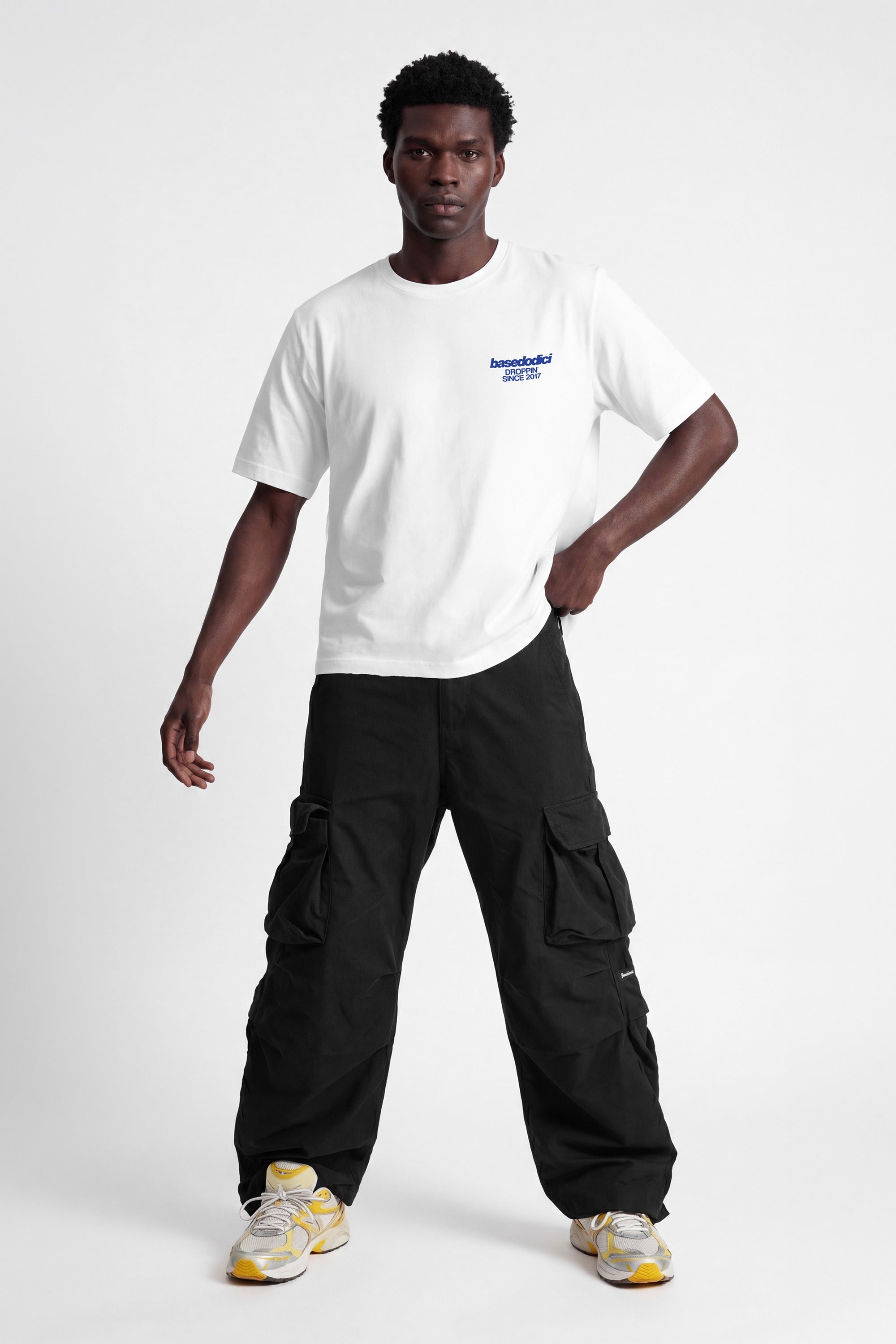T-Shirt "COPY&PASTE" TuttiCopioni White/Blue