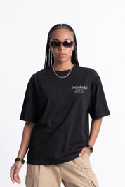 T-Shirt "COPY&PASTE" MiStaiSoffrendo Black/Glitter